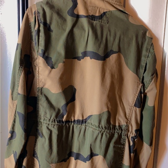 Women’s Green and Brown Utility Jacket - Picture 2 of 2